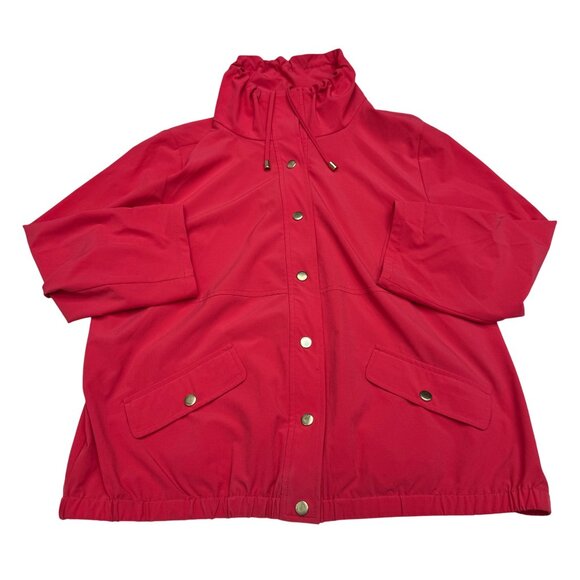 Chico's Jackets & Blazers - Zenergy by Chico's Women's Utility Casual Jacket Roll Up Sleeves, Size 2/US L